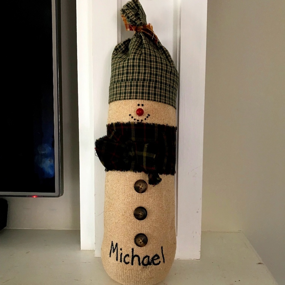 Sock Snowman (Michael)